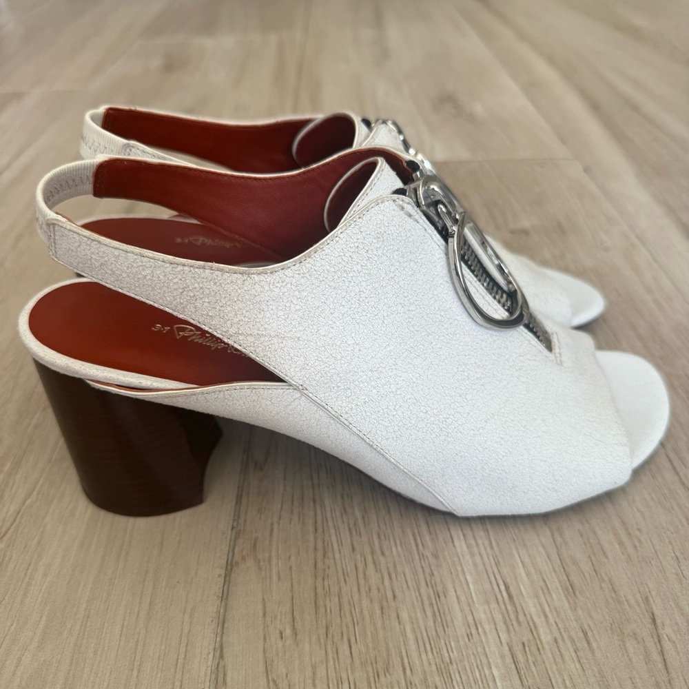 3.1 Phillip Lim Leather Slingback Sandals / Heels size 9.5